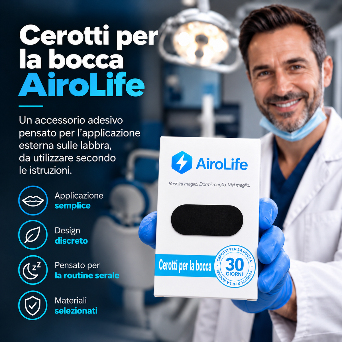 Plastry na usta AiroLife®