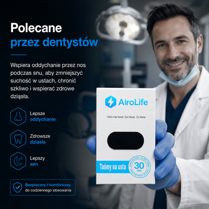 AiroLife Taśmy na usta